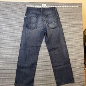 7 For All Mankind Men's Jeans Dark Wash Denim Relaxed Fit Size 32x31